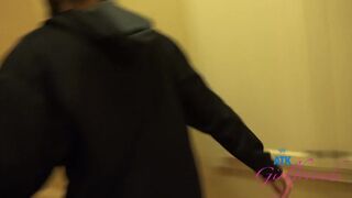 GFE session and hookup with amateur brunette, creams and gets fucked POV