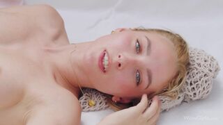 WOWGIRLS Very beautiful girl Kelly Collins masturbating on the couch
