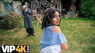 HUNT4K. Hunter loved the outdoor sex with a hot brunette chick
