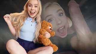 Petite Stepdaughter Haley Spades Gets Her Pussy Covered In Cum After Taboo Hardcore Fuck - DadCrush