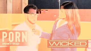 Religious Student Seduced By Former Pornstar At Anti Porn PSA Filming