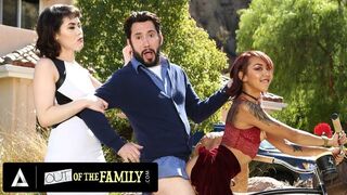 Horny Stepmom Joins Her Pervert Husband And Dirty Stepdaughter After She Caught Them Banging Hard