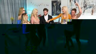 Brazzers - A Party Turns Into A Sensual Threesome With Codi Vore, Kate Dee & Oliver